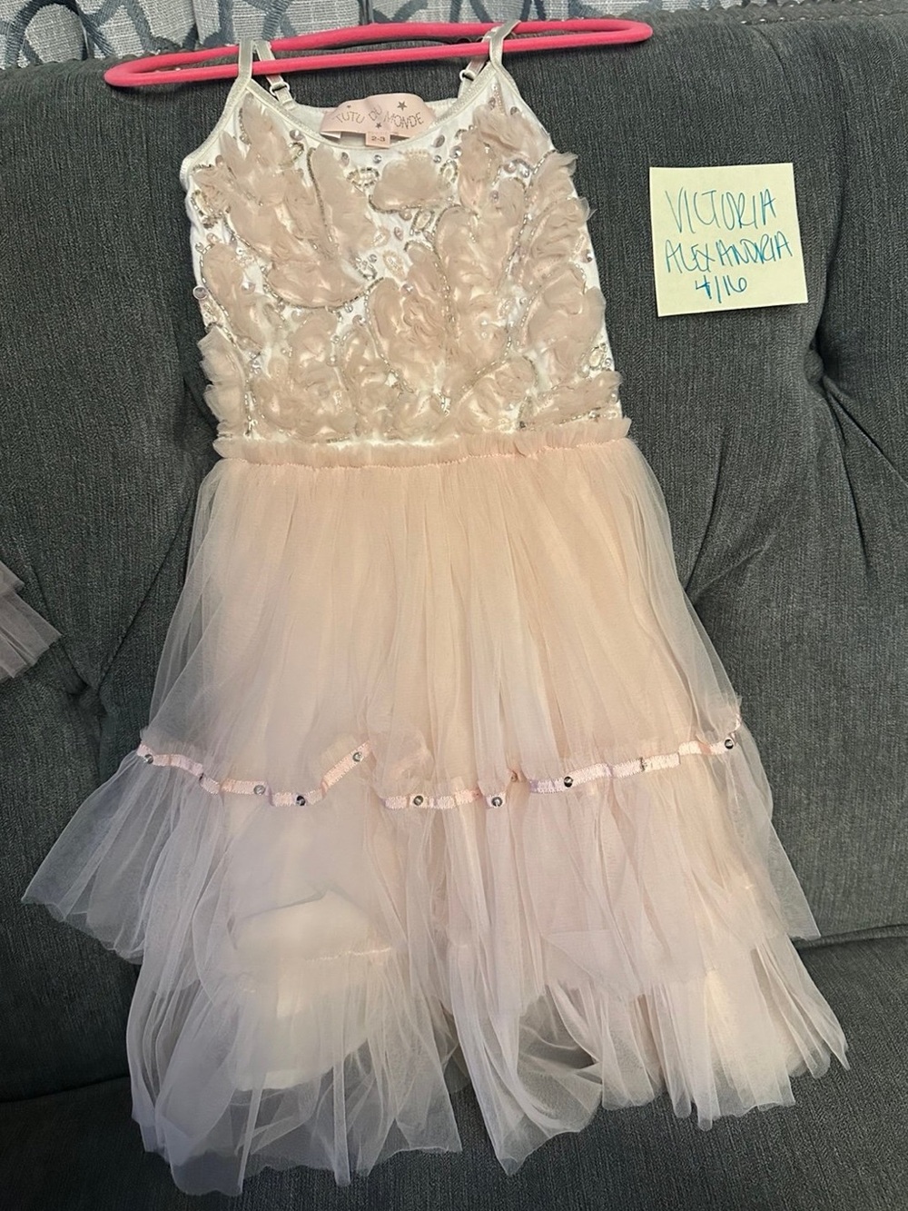 This Tutu Du Monde Songbird Embellished Tutu Dress